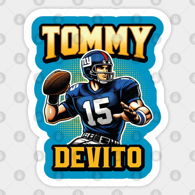 Tommy Devito (American football) Sticker by Franstyas